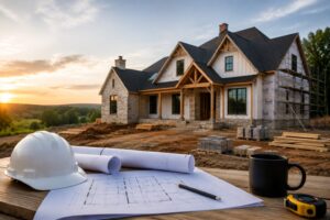 a new custom home representing custom home builder cost
